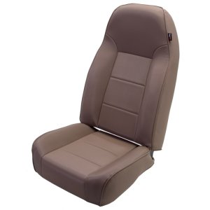 Jeep Wrangler High-Back Front Seat - Rugged Ridge - Non-Recline - Tan - `97-`02
